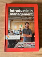 Introductie in management, Ophalen of Verzenden, Zo goed als nieuw, Management