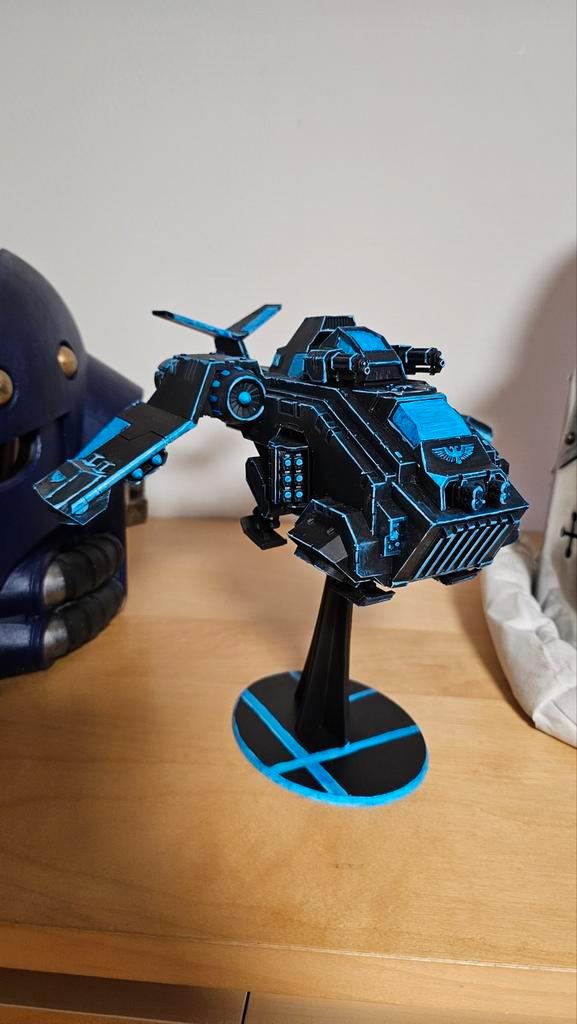 Warhammer Stormraven Gunship - Space Marines, Hobby en Vrije tijd, Wargaming, Gebruikt, Warhammer 40000, Figuurtje(s), Geverfd