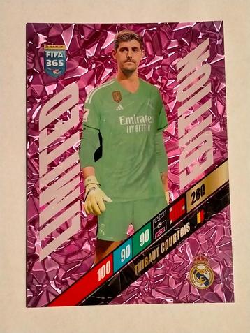Fifa365 Fifa 365 2024 Adrenalyn voetbal Courtois XXL Madrid  beschikbaar voor biedingen