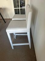 2 Ikea barkrukken, zithoogte 65 cm, Ophalen, Gebruikt, Met voetsteun, 60 tot 90 cm