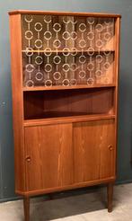 Hoekkast, Deens design, Ophalen, Danish furniture, Teak furniture, vintage furniture, hoekkast, Gebruikt, Glas
