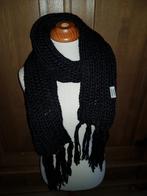 Nieuw. Gebreide sjaal zwart 150 of 170cm acryl, Kleding | Dames, Mutsen, Sjaals en Handschoenen, Nieuw, Ophalen of Verzenden, Sjaal