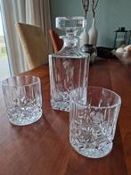 Whiskykaraf met glazen, Antiek en Kunst, Antiek | Glas en Kristal, Ophalen of Verzenden