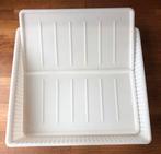2 IKEA Opbergbakken - 77x70x19 cm, Ophalen, Gebruikt, Eenpersoons, Wit