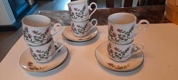 Zes Fellmann Weiden kop en schotels beschikbaar voor biedingen