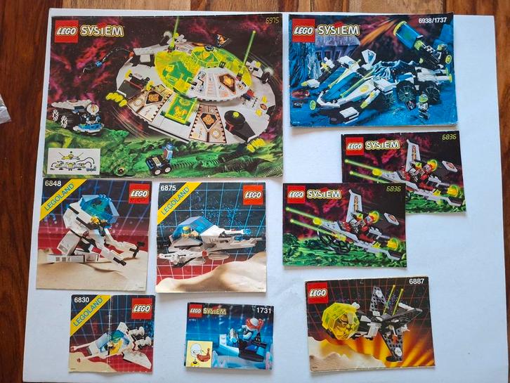 Lego space bouwinstructies, Kinderen en Baby's, Speelgoed | Duplo en Lego, Ophalen of Verzenden