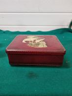 blik met zeil schip vintage, Verzamelen, Blikken, Ophalen of Verzenden