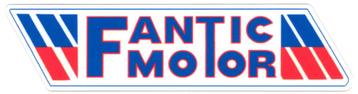 Fantic Motor links sticker #1 beschikbaar voor biedingen