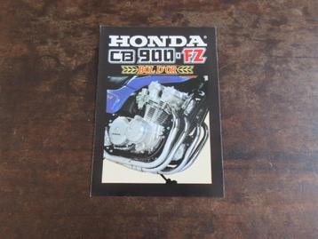 Honda CB900 CB900FZ Bol d'or folder brochure origineel
