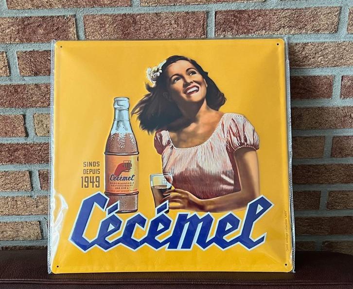 Reclamebord Cécémel chocolademelk Nutricia FrieslandCampina, Verzamelen, Merken en Reclamevoorwerpen, Nieuw, Reclamebord, Ophalen of Verzenden