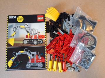 Lego 8851 Excavator. Jaren 80 Technic  beschikbaar voor biedingen