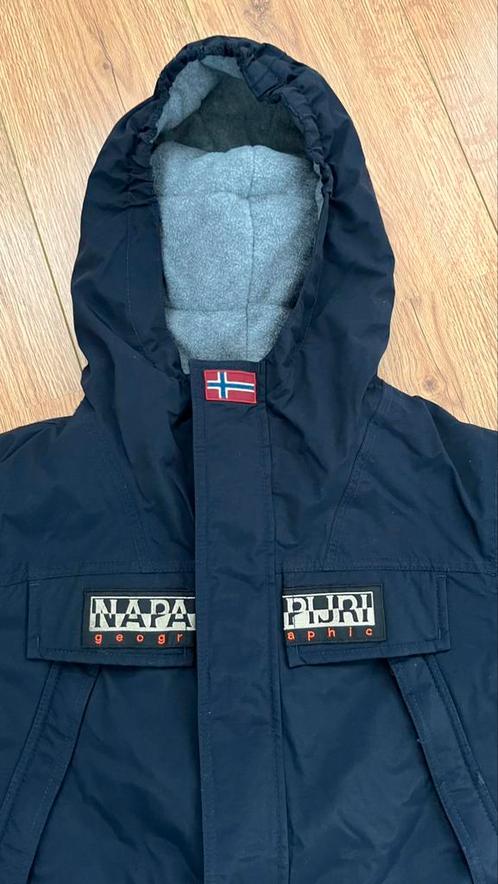 Napapijri parka winterjas jas 164 maat 14 blauw, Kinderen en Baby's, Kinderkleding | Maat 164, Nieuw, Jongen of Meisje, Jas, Verzenden