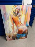 Schilderij van een vrouwelijk naakt, Ophalen