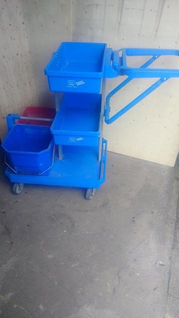 *** Professionele schoonmaaktrolley van Ecolab *** beschikbaar voor biedingen