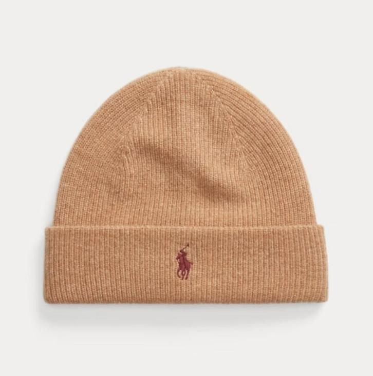 Ralph Lauren muts Man/Vrouw 100% Kasjmier, Kleding | Heren, Mutsen, Sjaals en Handschoenen, Nieuw, Muts, Overige maten, Verzenden