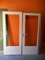 Nieuwe set merbau schuifdeuren, 171 x 201,5 (nr. BB060A), Doe-het-zelf en Verbouw, Deuren en Horren, Ophalen, 120 cm of meer, Nieuw