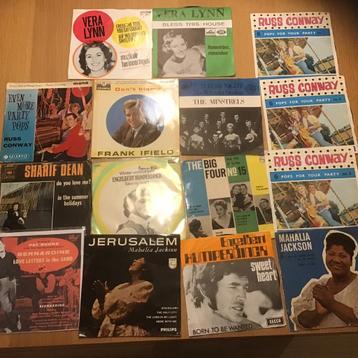 Partij Engelse vinyl singles (90 stuks) beschikbaar voor biedingen