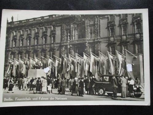 3e Rijk postkaart - Berlijn 1936 - Olympische Spelen, Verzamelen, Ansichtkaarten | Themakaarten, Gelopen, 1920 tot 1940, Politiek en Historie