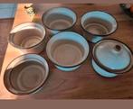 Servies grijs Amsterdam de potterie driehoek huizen, Huis en Inrichting, Keuken | Servies, Overige materialen, Ophalen of Verzenden