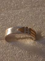 Atlantis ring 5 mm breed Goud op Zilver, Sieraden, Tassen en Uiterlijk, Ringen, Verzenden, Nieuw, Dame, Goud