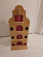 Houten Grachtenpand Poppenhuis - 60cm, Ophalen of Verzenden