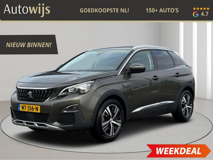 Peugeot 3008 1.2 PureTech Première|AUT|360CAM|D-RIEM VV|Key, Auto's, Peugeot, Bedrijf, Te koop, ABS, Achteruitrijcamera, Airbags