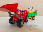 Duplo Grote tractor 5647, Ophalen of Verzenden, Zo goed als nieuw, Complete set, Duplo