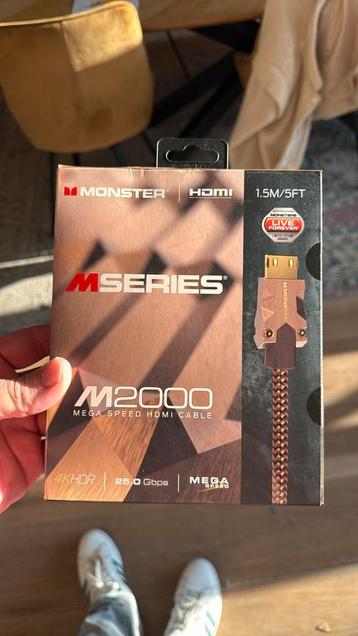Monster - Ultra HDR Premium HDMI Kabel  beschikbaar voor biedingen