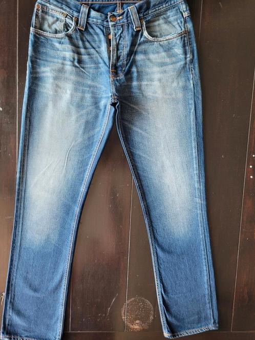 ZGAN CLASSIC NUDIE GRIM TIM JEANS SIZE 33/32!!, Kleding | Heren, Spijkerbroeken en Jeans, Zo goed als nieuw, W33 - W34 (confectie 48/50)