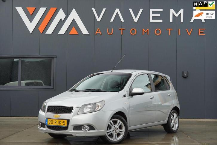 Chevrolet Aveo 1.2 16V LS+ 2011 5 Deurs Airco LM Velgen LAGE, Auto's, Chevrolet, Bedrijf, Te koop, Aveo, ABS, Airbags, Airconditioning