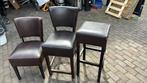Café stoelen  en barkrukken, Huis en Inrichting, Barkrukken, 60 tot 90 cm, 5 krukken of meer, Ophalen of Verzenden