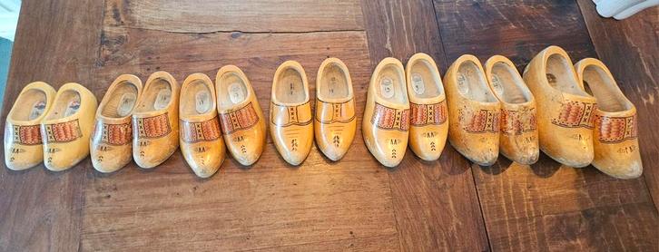 Authentieke Hollandse Klompen - Diverse Maten, Antiek en Kunst, Antiek | Overige Antiek, Ophalen of Verzenden