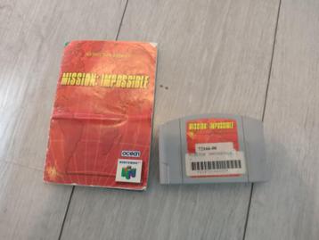 Mission Impossible N64 incl boekje beschikbaar voor biedingen