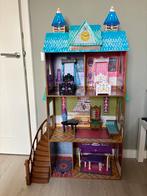 Frozen barbiehuis of poppenhuis, Kinderen en Baby's, Speelgoed | Poppenhuizen, Ophalen, Zo goed als nieuw