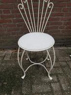 Franse tuinstoel brocante 2 stuks, Antiek en Kunst, Antiek | Meubels | Stoelen en Banken, Ophalen of Verzenden