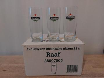 Heineken glazen (182 st) en viltjes (2000 st) beschikbaar voor biedingen