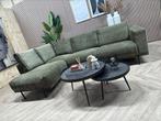 ZGAN Luxe Velours Hoekbank - Army Green - 275 x 185, Ophalen, 250 tot 300 cm, -, -