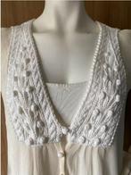 Boho Style Offwhite blouse mt. M/L, Ophalen of Verzenden, Zo goed als nieuw, Maat 38/40 (M), Wit