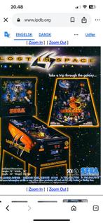 Flipperkast Sega Lost in space, Verzamelen, Automaten | Flipperkasten, Verzenden, Flipperkast