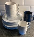 Coppia campingservies 4 persoons 16 delig, Ophalen of Verzenden, Zo goed als nieuw