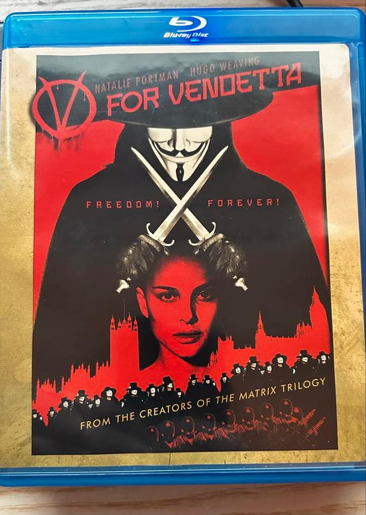 V For Vendetta - Blu Ray, Cd's en Dvd's, Blu-ray, Gebruikt, Actie, Ophalen of Verzenden