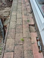 Gratis bestrating voor de tuin, Tuin en Terras, Tegels en Klinkers, Ophalen, Gebruikt, 10 m² of meer, Beton