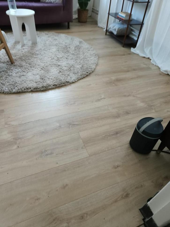 Laminaat vloer, Huis en Inrichting, Stoffering | Vloerbedekking, Zo goed als nieuw, Laminaat, 75 m² of meer, Ophalen