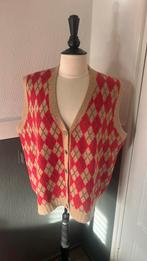 Micha spencer argyle gilet xxl ruit klassiek strass knoopjes, Ophalen of Verzenden, Zo goed als nieuw, Maat 46/48 (XL) of groter