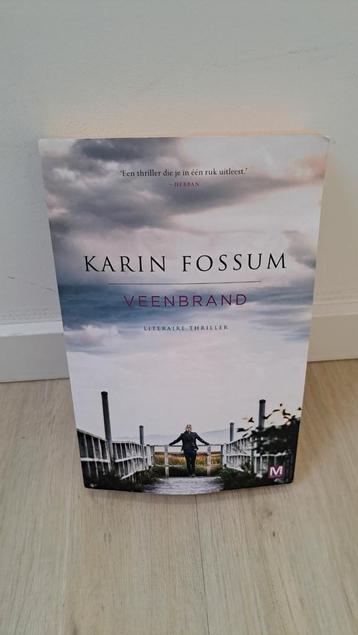 Literaire thriller- Veenbrand - Karin Fossum. beschikbaar voor biedingen