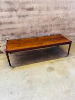 Rosewood Mid Century salontafel van 140 cm, Ophalen, Gebruikt, 100 tot 150 cm, 50 tot 100 cm