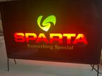 Sparta verlichte reclame bord, Verzamelen, Merken en Reclamevoorwerpen, Ophalen, Zo goed als nieuw, Lichtbak of (neon) lamp