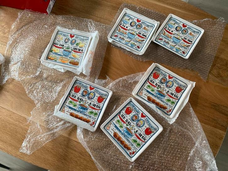 Blond Amsterdam Bordjes - Nieuwstaat!, Huis en Inrichting, Keuken | Servies, Nieuw, Bord(en), Blond Amsterdam, Aardewerk, Ophalen