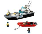 Lego City 60129 - Politie Patrouilleboot (compleet), NVT, Gebruikt, Lego, NVT