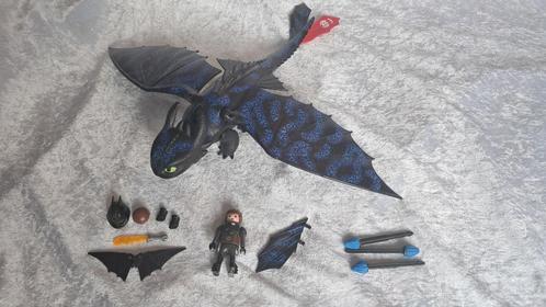 Hikkie & Tandloos, Playmobil Hoe tem je een draak, Dragons, Kinderen en Baby's, Speelgoed | Playmobil, Zo goed als nieuw, Los playmobil